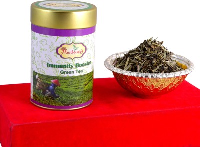 MANTOUSS Immunity Booster Green Tea with Added Lemon, Tulsi ,Cinamon and Ginger/Tea Gifts/Green Tea Gift Lemon, Tulsi, Cinnamon, Ginger Green Tea Tin(50 g)