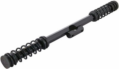 Bullkartzone Single Rod Spring Leg Guard Safety Guard for Royal Enfield(Black) Bike Crash Guard(Royal Enfield)