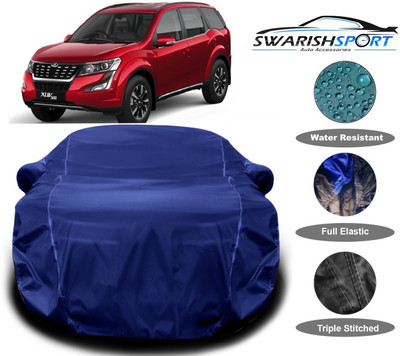 Swarish Car Cover For Mahindra XUV 500 (With Mirror Pockets)(Blue)
