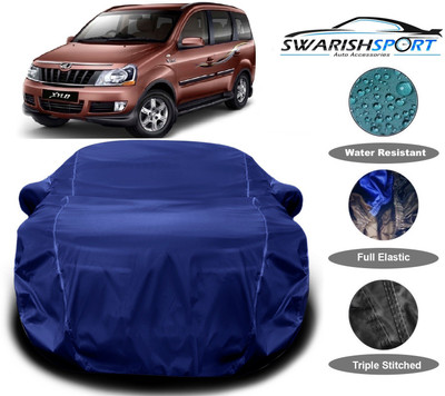 Swarish Car Cover For Mahindra Xylo (With Mirror Pockets)(Blue)