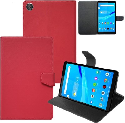 Gizmofreaks Flip Cover for Lenovo Tab M8 2nd Gen 8 inch(Red, Cases with Holder)