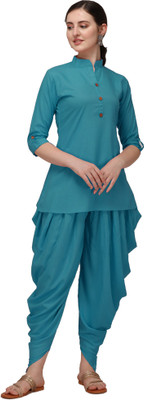 Manjulita Women Kurta Dhoti Pant Set