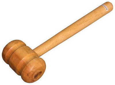 HHS SPORTS Cricket Bat Wooden Knocking Mallet |Bat Hammer| Wooden Bat Mallet