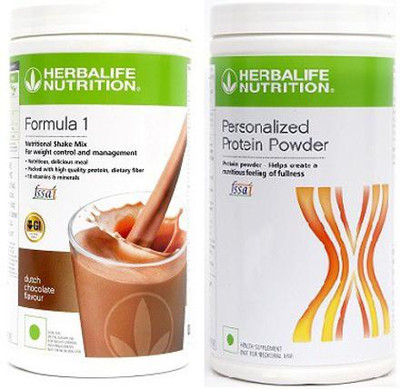 Herbalife Nutrition Weight Loss Combo Pack Formula 1 CHOCOLATE 500G + PPP400G Protein Shake(900 g, CHOCOLATE)