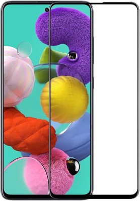 Msons Edge To Edge Tempered Glass for Samsung Galaxy A51, Realme 7 Pro, Vivo V17, Vivo V17 Pro, Vivo V19, Realme X50 Pro | Full HD+ 3D Full Glue 9H Hardness Screen Guard(Pack of 1)