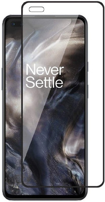 Msons Edge To Edge Tempered Glass for OnePlus Nord, OnePlus Z | Full HD+ 3D Full Glue 9H Hardness Screen Guard(Pack of 1)