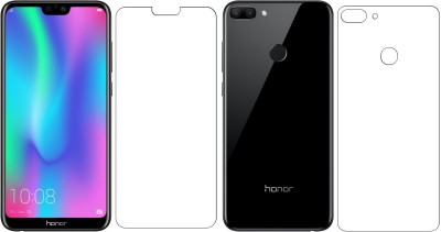 Duepio Front and Back Tempered Glass for Honor 9N, 9N, Honor 9N(Pack of 2)