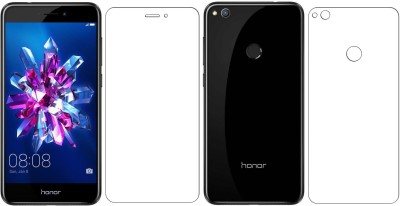 FashionCraft Front and Back Tempered Glass for Honor 8 Lite(Pack of 2)
