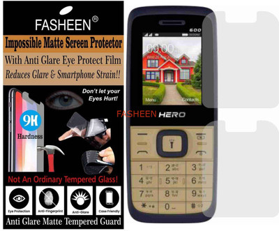 Fasheen Impossible Screen Guard for LAVA HERO 600 (Flexible Matte)(Pack of 1)