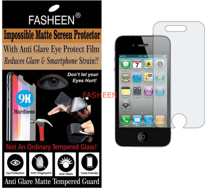 Fasheen Impossible Screen Guard for IPHONE 4S (Flexible Matte)(Pack of 1)