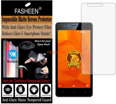 Fasheen Impossible Screen Guard for INTEX LIONS 4G (Flexible Matte)(Pack of 1)
