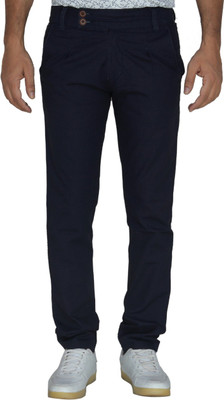 MagMatric5 Regular Fit Men Dark Blue Trousers