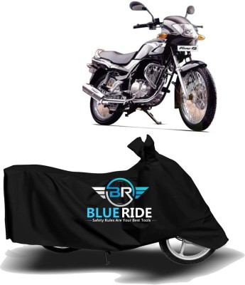 BLOERIDE Two Wheeler Cover for TVS(Fiero F2, Black)