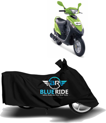 BLOERIDE Two Wheeler Cover for Mahindra(Flyte, Black)