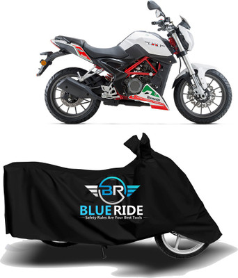 BLOERIDE Two Wheeler Cover for Benelli(TNT 25, Black)
