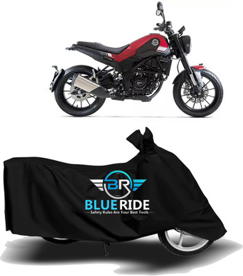 BLOERIDE Two Wheeler Cover for Benelli(Leoncino 250, Black)