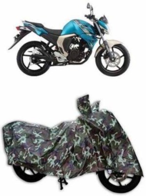 BS Autohub Waterproof Two Wheeler Cover for Yamaha(FZ-S, Multicolor)