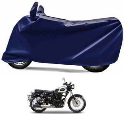 RONISH Waterproof Two Wheeler Cover for Benelli(Imperiale 400, Blue)
