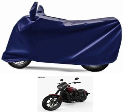 RONISH Waterproof Two Wheeler Cover for Harley Davidson(Street 750, Blue)