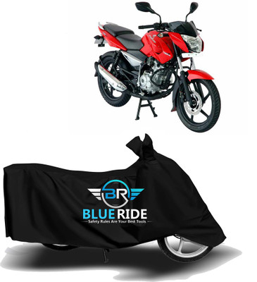 BLORIDE Two Wheeler Cover for Bajaj(Pulsar 135 LS DTS-i, Black)