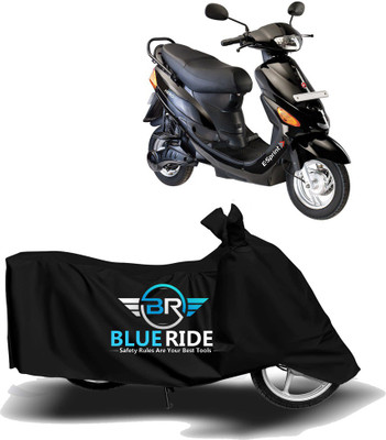 BLOERIDE Two Wheeler Cover for Hero Electric(Electric E-Sprint, Black)