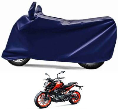 Mdstar Waterproof Two Wheeler Cover for KTM(200 Duke, Blue)