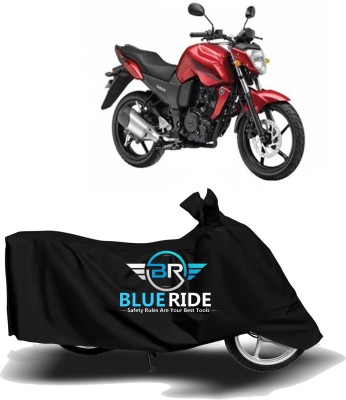 BLOERIDE Two Wheeler Cover for Yamaha(FZ16, Black)