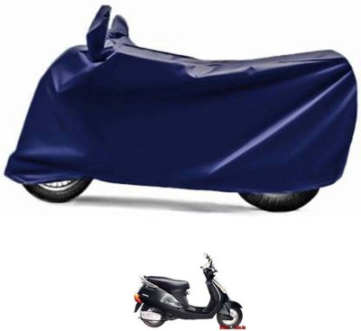 RONISH Waterproof Two Wheeler Cover for Kinetic(Nova, Blue)