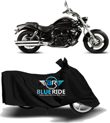 BLORIDE Two Wheeler Cover for Hyosung(Aquila Pro 650, Black)
