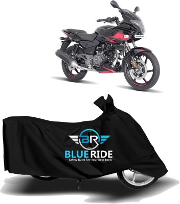 AutoRash Two Wheeler Cover for Bajaj(Pulsar 220F, Black)