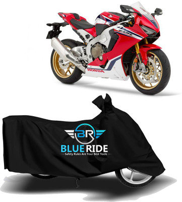 BLOERIDE Two Wheeler Cover for Honda(CBR1000RR Fireblade, Black)
