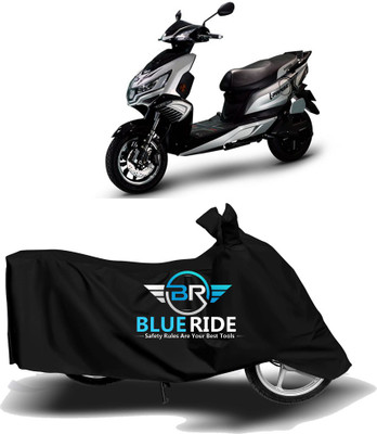 BLOERIDE Two Wheeler Cover for Okinawa(i-Praise, Black)