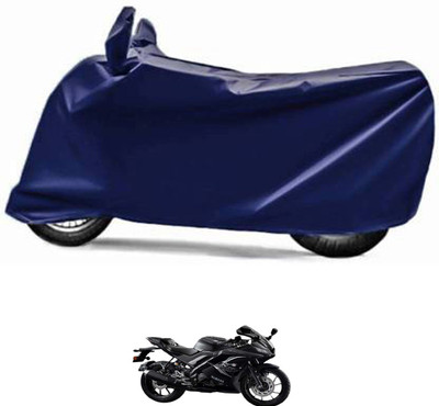 RONISH Waterproof Two Wheeler Cover for Yamaha(YZF R15 V3.0, Blue)