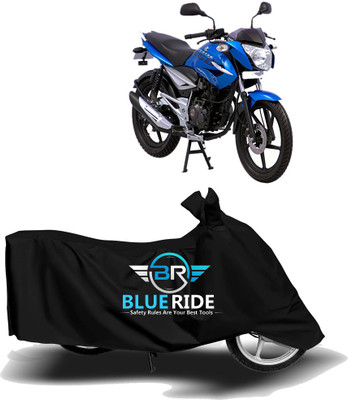 BLOERIDE Two Wheeler Cover for Bajaj(XCD 125cc, Black)