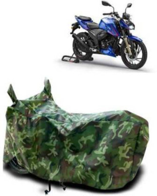 MMSSTAR Waterproof Two Wheeler Cover for TVS(Apache RTR 160 4V, Multicolor)