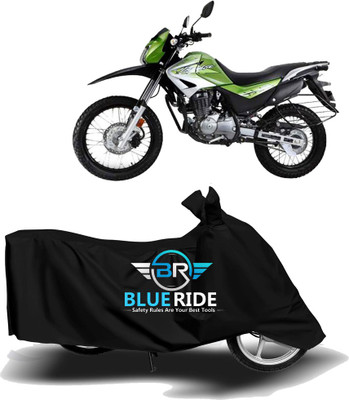 BLOERIDE Two Wheeler Cover for Hero(Impulse, Black)