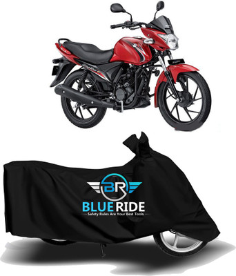 BLOERIDE Two Wheeler Cover for Suzuki(Sling Shot, Black)