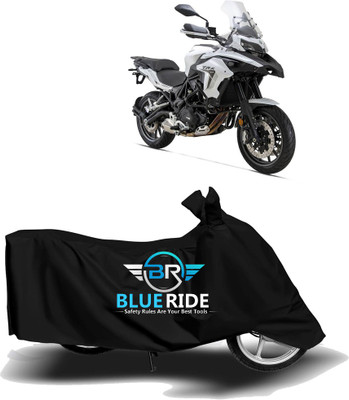 BLORIDE Two Wheeler Cover for Benelli(TRK 502, Black)
