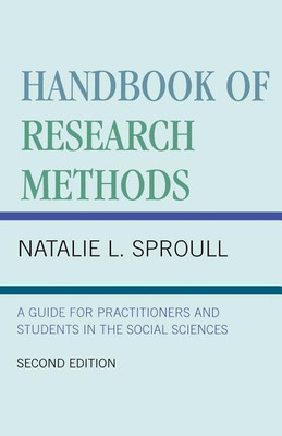 Handbook of Research Methods(English, Paperback, Sproull Natalie L.)