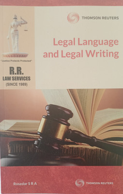 Legal Language and Legal Writing(Paperback, Rosedar S R A, S R A Rosedar, Rozedar S R A, S R A Rozedar)