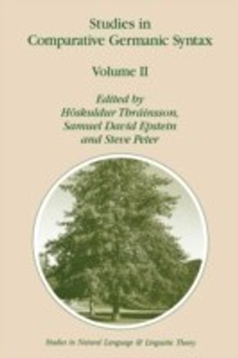 Studies in Comparative Germanic Syntax(English, Paperback, unknown)