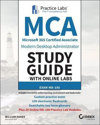 MCA Modern Desktop Administrator Study Guide with Online Labs(English, Paperback, Panek William)