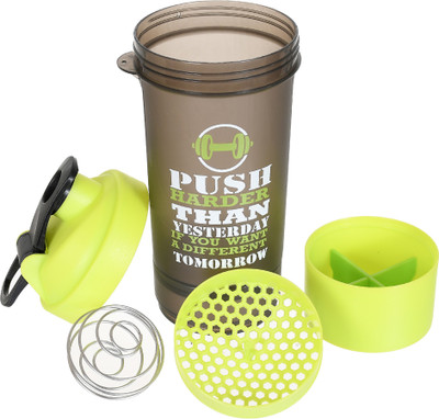 KUBER INDUSTRIES 800 ml Plastic Shaker(Pack of 1, Green)