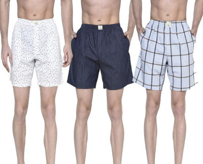 DEYANN Checkered Men Boxer