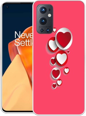 PAEDICON Back Cover for OnePlus 9 Pro 5G(Red, Grip Case, Silicon, Pack of: 1)