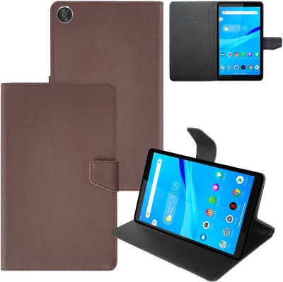 Gizmofreaks Flip Cover for Lenovo Tab M8 2nd Gen 8 inch(Brown, Cases with Holder, Pack of: 1)