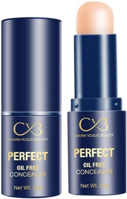 CVB C16-03 Perfect Oil-Free Concealer, High-definition Long-lasting Concealing Make Up Base For All Skin Types Concealer(Beige, 20 ml)