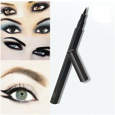 ADJD Pen Eyeliner, Satin Finish, Waterproof Formula, Eye Liner Makeup 2 g(BLACK)