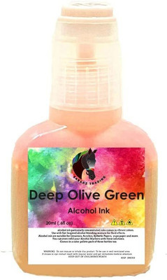 Sabahz Trading alcohal ink Green Ink Bottle