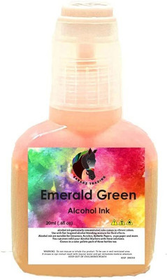 Sabahz Trading alcohal ink Green Ink Bottle
